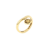 video Anello con Pendente Quarzo Whisky Luna