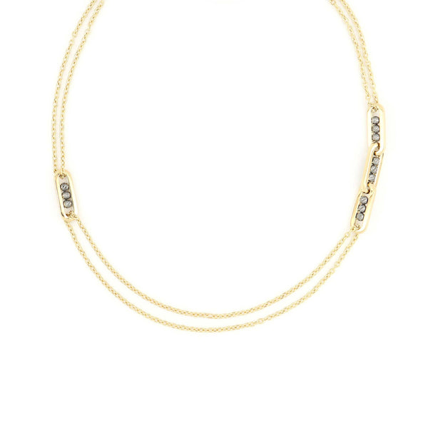 Dettaglio Collana Doppia Catena Marte